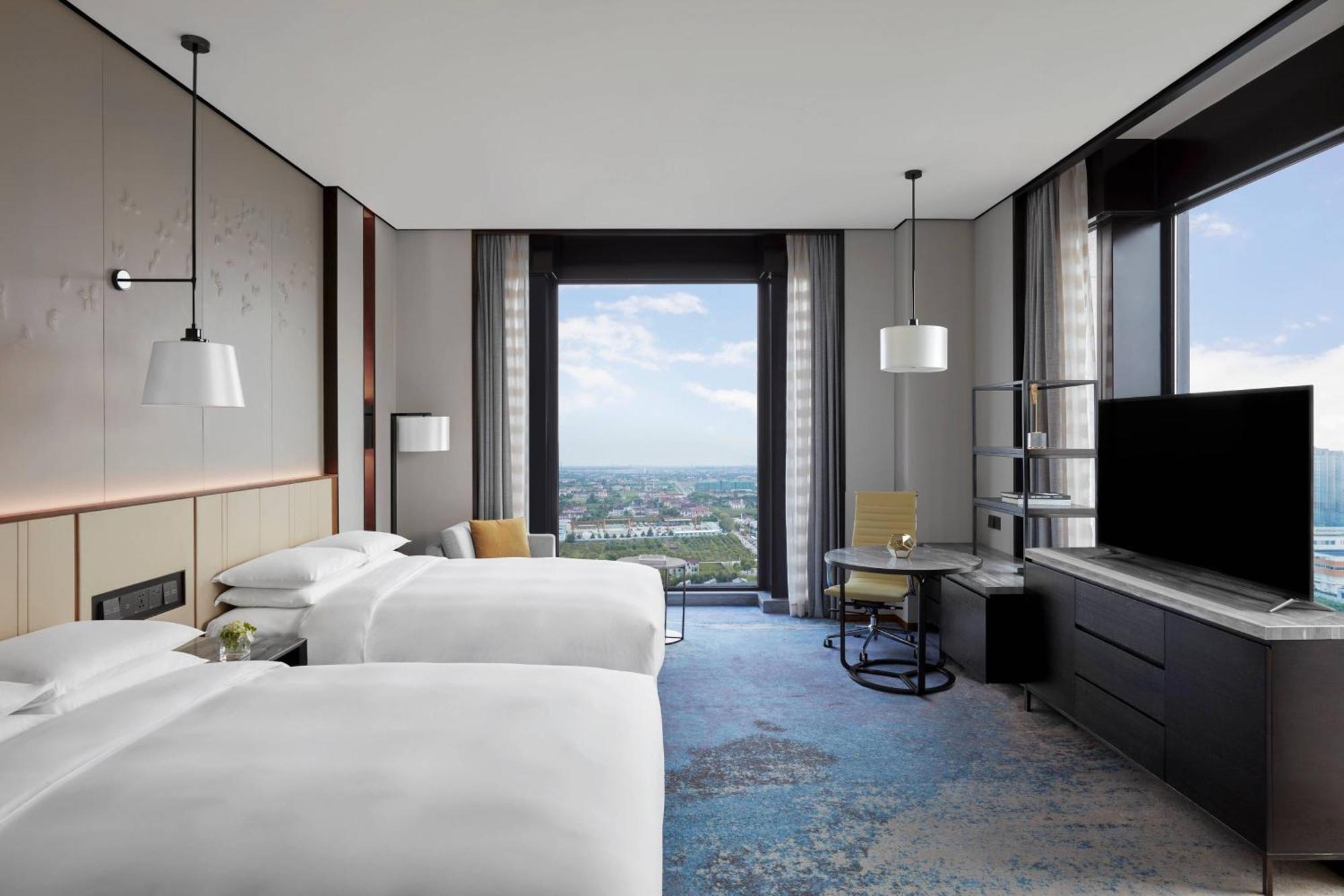 Shanghai Marriott Hotel Pudong South Nanhui Εξωτερικό φωτογραφία